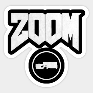 Zoom Doom with BFG Sticker